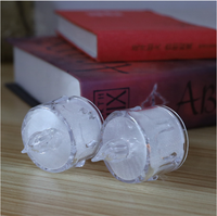 Hersteller verkaufen gut rauchfreie LED elektronische transparente warme Licht Kerzen lampe für Weihnachten Geburtstag Dekoration Lampe