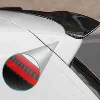 Aileron universel en queue de canard de 99cm-Aileron de toit arrière de voiture/Aileron d'aile de coffre