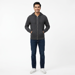 Mode hommes sweats à capuche nouveau printemps automne sweats à capuche décontractés sweats hommes haut couleur unie sweats à capuche sweat mâle DDP expédition - Product Image 1