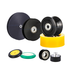 High Precision Custom Oem H V U Groove Flexible Plastic Nylon Uhmw Guide Roller Wheels