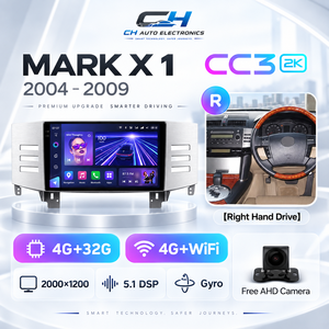 Lecteur DVD de voiture TEYES CC3 2K <span class=keywords><strong>9</strong></span> pouces avec GPS Android pour Toyota Mark X 1 X120 <span class=keywords><strong>2004</strong></span> - 2009 - Product Image 2