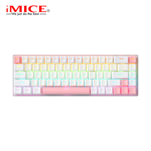 IMICE GK-690 chơi game Bàn Phím Cơ khí 68 phím 5 màu đèn LED cắm và chơi - Product Image 6