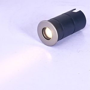 Lumière LED encastrée <span class=keywords><strong>au</strong></span> <span class=keywords><strong>sol</strong></span> pour extérieur IP67 3W, corps en aluminium avec couvercle en acier inoxydable - Product Image 4
