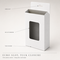 Boîte cadeau en carton ondulé personnalisée avec poignée, boîte d'emballage pour noix et biscuits de Noël, boîte en carton portable recyclable