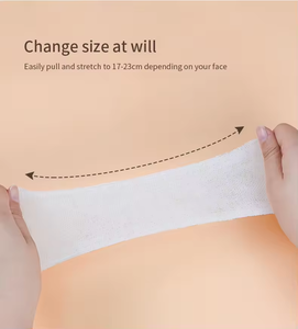 Lingettes démaquillantes en coton pour le visage, carrées, élastiques, douces, économiseuses d'eau, vente en gros d'usine - Product Image 4