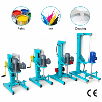 Disperseur haute vitesse DZJX pour peinture avec levage hydraulique et moteur antidéflagrant, équipement de mélange industriel CE ISO