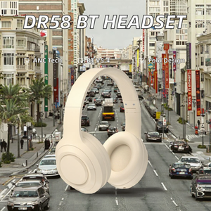 Dr58 Wireless BT 5,4 Auriculares plegables con micrófono AAC JL Chipset ANC IPX7 Impermeable para viajes deportivos y uso móvil - Product Image 2