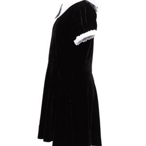 Vestido Maxi Gótico para Mujer de Fun World, Estilo Bohemio Informal, Cintura Elástica, 100% Lino Tejido, Patchwork Ecológico - Product Image 2