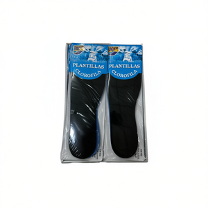 Plantillas Clorofila Insoles Black 35-40 Size Pack Of 12pcs For Shoes - Product Image 1