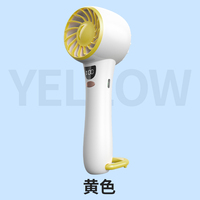Ventilateur portable rechargeable KH-861, mini ventilateur USB, ventilateur de refroidissement, chargeur de ventilateur, 5 vitesses, pour la maison, les voyages, l'usage quotidien, directement de l'usine