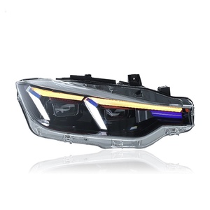 Nouvel ensemble de phares DRL Série 3 avec LED de jour modifiées 6000K, direction assistée, spécialement conçu pour les F30F35 Série 3 de 2013 à 2018 - Product Image 4