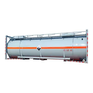 Standard 30ft 40 feet fuel tanker t11 iso tank container for sale