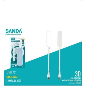 Sanda Usb Lamp Sd 5742 <b>Motion</b> <b>Sensor</b> Desk <b>Light</b> Eco Friendly 3D Detection - Product Image 3
