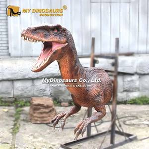 MY Dino <span class=keywords><strong>Escape</strong></span> <span class=keywords><strong>Room</strong></span> Montaje en pared Mecánico Raptor Cabeza de dinosaurio - Product Image 1