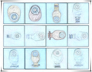 Borsa per colostomia monouso per Stoma a prezzo di fabbrica campione gratuito materiale di consumo medico - Product Image 6