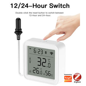Zigbee <b>Temperature</b> Humidity Sensor with External <b>Probe</b> Thermometer Hygrometer <b>Temperature</b> Sensor for Plants Aquarium Winery - Product Image 6