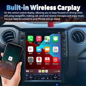 <span class=keywords><strong>Radio</strong></span> écran Tesla Android 13 pouces 2din pour Toyota Tundra 2014-2021 GPS Carplay voiture lecteur vidéo multimédia stéréo Navi unité principale - Product Image 2