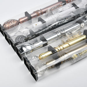 Tringles à rideaux extensibles de Style romain de mode 2m 3m <span class=keywords><strong>4m</strong></span> embouts de tête en métal emballés dans une boîte accessoire de poteaux de piste de <span class=keywords><strong>rideau</strong></span> bon marché - Product Image 4