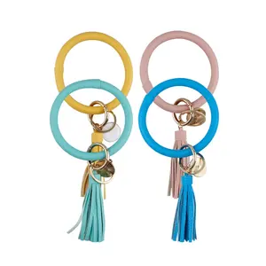 Özel Geedyn SiP002 Bohemia PU Deri Püsküllü Ayarlanabilir Çiçek Desenli Bileklik Kadınlar İçin Hediye - Product Image 5
