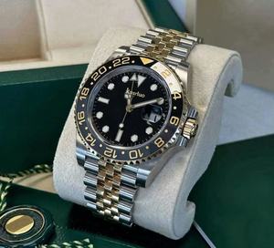 Orologio Subacqueo Automatico di Lusso da Uomo <span class=keywords><strong>in</strong></span> <span class=keywords><strong>Acciaio</strong></span> Inossidabile con Ghiera <span class=keywords><strong>in</strong></span> Ceramica Verde - Product Image 3