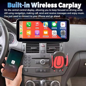 Radio para Auto con Pantalla Táctil Android, Carplay, Navegación, Reproductor de Video y Audio, Unidad Principal para Benz Clase C W204 2008 2009 2010 - Product Image 5