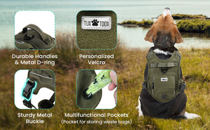 Arnés Ajustable de Nailon para Perro, Diseño Reflectante de Color Sólido, Estilo Deportivo para Perros Grandes - Product Image 6