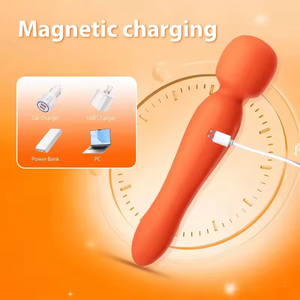 Vibrateur double extrémité contrôlé par application, pour point G et clitoris, étanche IPX7, rechargeable par USB, avec 10 fréquences pour femmes - Product Image 4