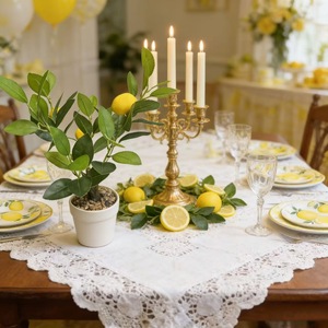 <span class=keywords><strong>Mini</strong></span> Limone Artificiale in Vaso, Pianta di Limone Finta Realistica Bonsai per Matrimoni, Cucina, Scrivania e Decorazione Casa - Product Image 2