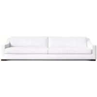 Ensemble de canapés élégants en bois pour salon, avec coussins moelleux, pour villa, hôtel, canapé Modena à accoudoirs inclinés