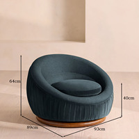 Fauteuil de loisir design moderne français en bois massif, écologique et durable - pour salon, hôtels et chambres d'hôtes