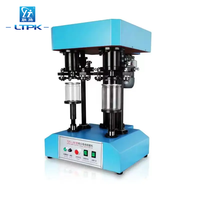 LT-TDFJ-260 électrique Double couture têtes en plastique PET facile à ouvrir peut boisson Soda Pop bière Boba boîte de conserve couvercle scellant Machine à sceller