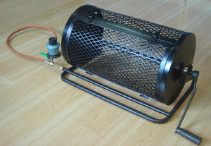 Tambor Metálico Recubierto de Polvo para <span class=keywords><strong>Asar</strong></span> Chiles, Pimienta y Café, Ideal para Barbacoas al Aire Libre, Venta al por Mayor, ODM, OEM - Product Image 5