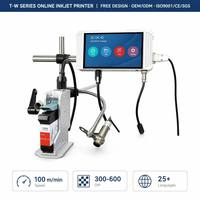 Impresora TIJ, Máquina Automática de Impresión de Códigos de Fecha, Impresora de Inyección de Tinta en Línea de Alta Resolución