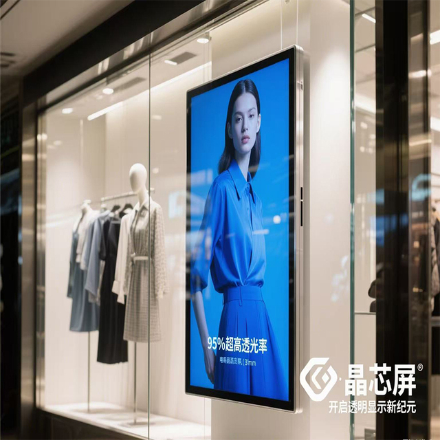 Flexible Transparent Ultra Thin COB LED Film Screen OEM Graphics Animation Indoor Self-Service Business Shopping Malls Retail