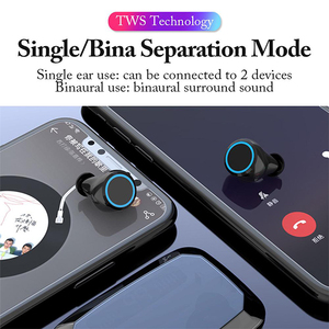 Nouveaux écouteurs <span class=keywords><strong>M11</strong></span> TWS 5.0 stéréo basses profondes, casque sport sans fil BT avec boîte de charge numérique LED 3300mAh - Product Image 4