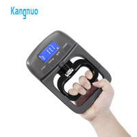 Dynamomètre numérique portable pour usage domestique, 180 kg, entraîneur de force de préhension familial avec mémoire pour 19 utilisateurs, écran LCD rétroéclairé bleu pour la santé quotidienne
