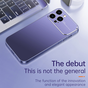 Thiết Kế Mới Kính Cửa Sổ Lớn Ống Kính Bảo Vệ Phun Dầu TPU PC Trường Hợp Điện Thoại Cho 13 14 15 Pro Max Máy Ảnh Ống Kính Bảo Vệ Bìa - Product Image 3