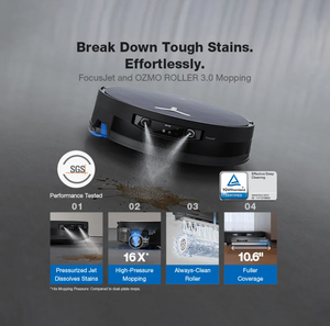 หุ่นยนต์ดูดฝุ่นถูพื้น DEEBOT X12 PRO - Product Image 2