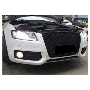 Grille de capot en nid d'abeille à mailles hexagonales Style RS5 A5 <span class=keywords><strong>S5</strong></span> Grille noire brillante pour <span class=keywords><strong>Audi</strong></span> A5 <span class=keywords><strong>S5</strong></span> B8 <span class=keywords><strong>2008</strong></span> 2009 2010 2011 2012 - Product Image 6