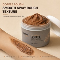 Gommage Corporel Exfoliant en Gros Coco Café Fraise Avocat, Gommage Corporel Éclaircissant au Sel Marin Marque Privée