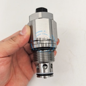 日立 ZAX450、コベルコ <span class=keywords><strong>SK450</strong></span>、ボルボ EC460 用ブームオーバーフローバルブ Voe14597140 補助安全弁 油圧部品 掘削機 - Product Image 5