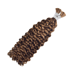 Capelli Vergini Grezzi Vietnamiti e Peruviani Non Trattati con Onde Profonde # Treccine Boho 4/30 all'ingrosso, capelli umani sfusi per intrecciare per donna - Product Image 4