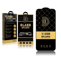 Protection d'écran en verre trempé doré diamanté à couverture intégrale pour IPHONE 16 15 14 13 Pro Max