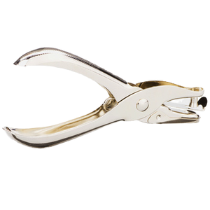 Tang pelubang kertas Manual Mini, mesin pelubang kertas metrik 3mm 6mm baja kelas DIY kustom OEM aman - Product Image 4