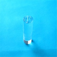SUCCESS Tige de guidage de lumière en verre de quartz transparent Tiges de quartz pour cartographier des tiges de fibre optique haute température personnalisées