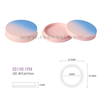 Étui compact de forme ronde REENAEL avec couches centrales empilables