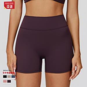 เซ่ชวนกางเกงขาสั้นโยคะเอวสูงผู้หญิงแห้งเร็วกีฬาวิ่งออกกำลังกาย 9506 - Product Image 1