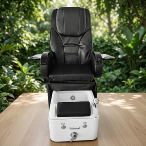 Chaise de spa pour les pieds très vendue avec drain d'eau intégré et vidange rapide pour centre commercial de soins des pieds - Product Image 1