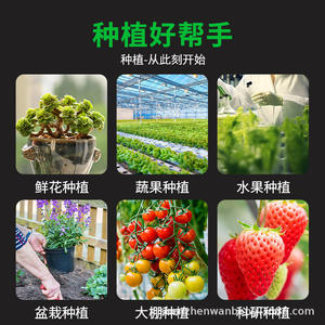 Analizador de Suelo Seis en Uno, Medidor de Humedad, Fertilidad, Temperatura, pH y Humedad, Probador de Suelo Todo en Uno - Product Image 3