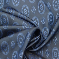 Doublure de veste en jacquard en polyester et viscose, sensation à la main lisse, 4 pièces